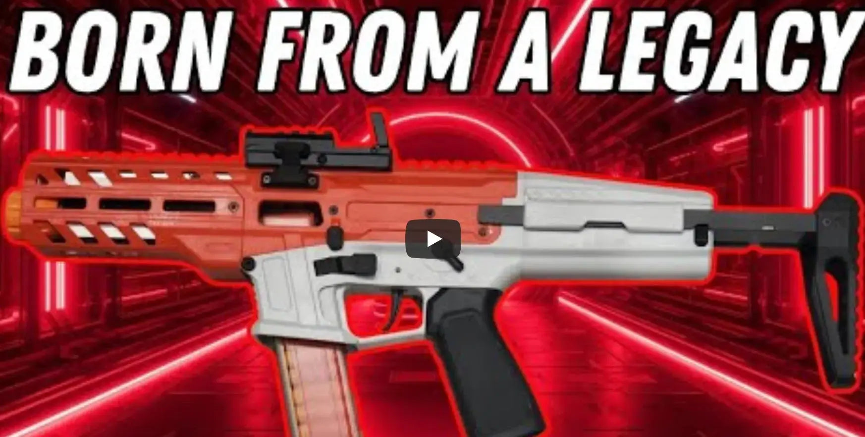 Load video: review video on the HC vesper flywheel brushless electric nerf blaster