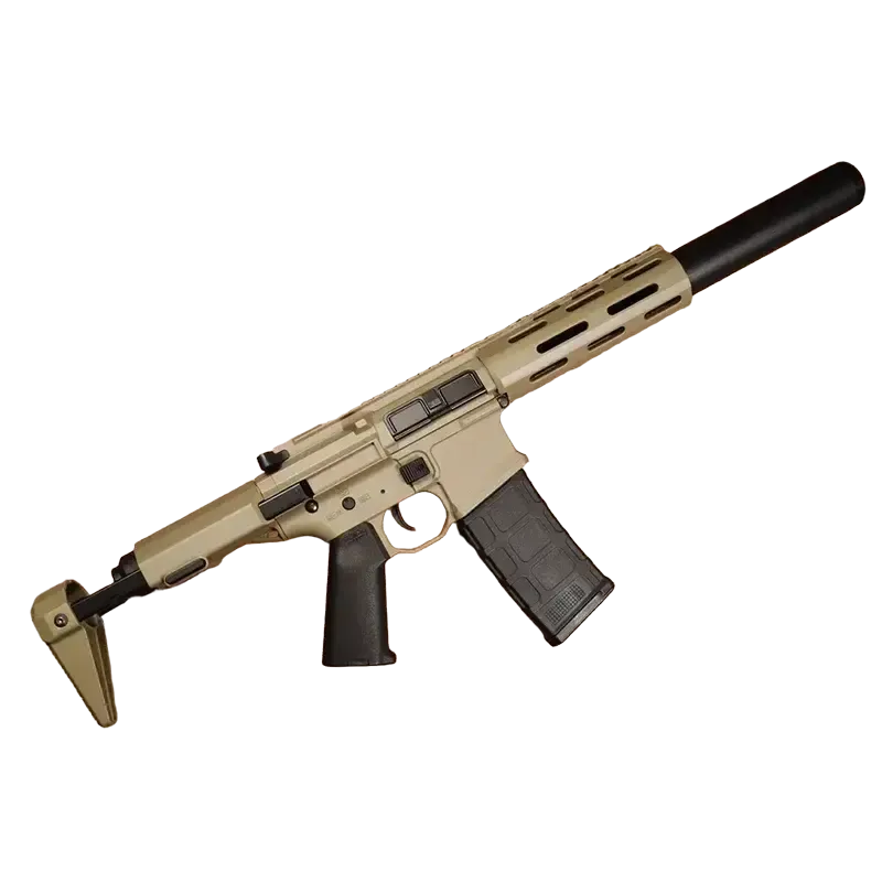 AAC Honey Badger Gel Blaster-m416gelblaster-tan honey badger long-m416gelblaster