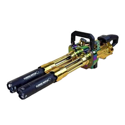 JF Rotating Double Barrel Gatling Orbeez Gun with Tracer-m416gelblaster-gold-m416gelblaster