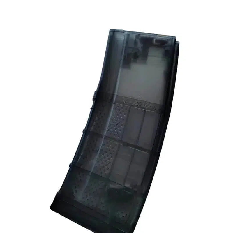 JingJi Transparent L5 Magazine for SLR SR16 PDX-m416gelblaster-black transparent-m416gelblaster