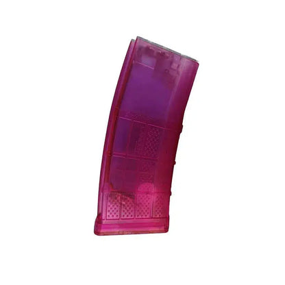 JingJi Transparent L5 Magazine for SLR SR16 PDX-m416gelblaster-pink transparent-m416gelblaster