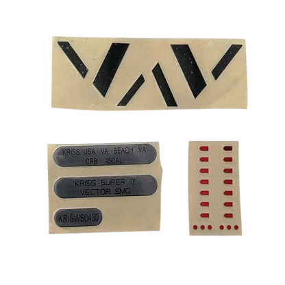 Kriss Vector Blaster Metal Stickers-m416gelblaster-black-m416gelblaster