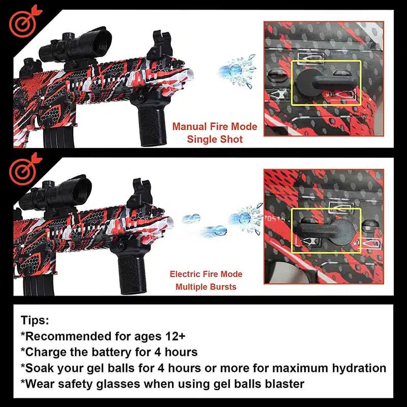 HK416d Graffiti Splatter Ball Orbeez Blaster Toy-m416gelblaster-m416gelblaster