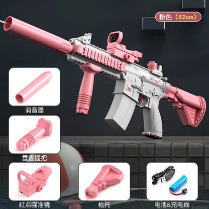 M416 Assault Electric Full Auto Water Blaster-m416gelblaster-pink-m416gelblaster