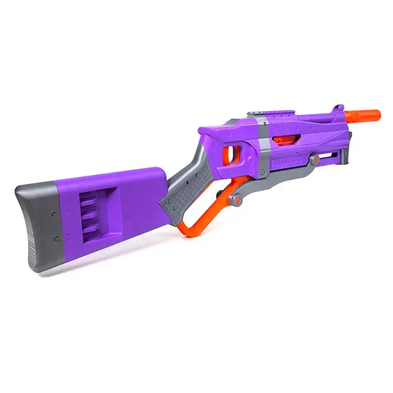 Gisela 2 Low Hardware Lever-Action Breech Loader 3D Print Blaster