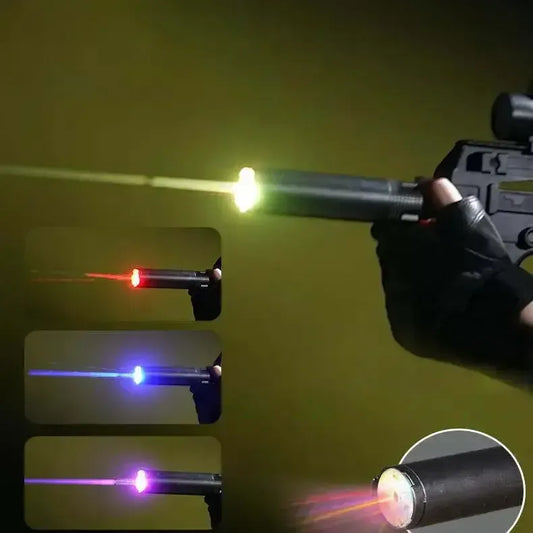 Hopper-Fed MAC11 Semi-Auto Orbeez Gun with Tracer