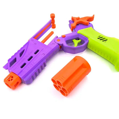 Hammerhead Hammer Prime Break Open 3D Print Revolver Blaster