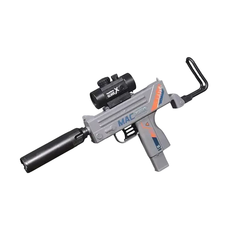 Hopper-Fed MAC11 Semi-Auto Orbeez Gun with Tracer-m416gelblaster-m416gelblaster