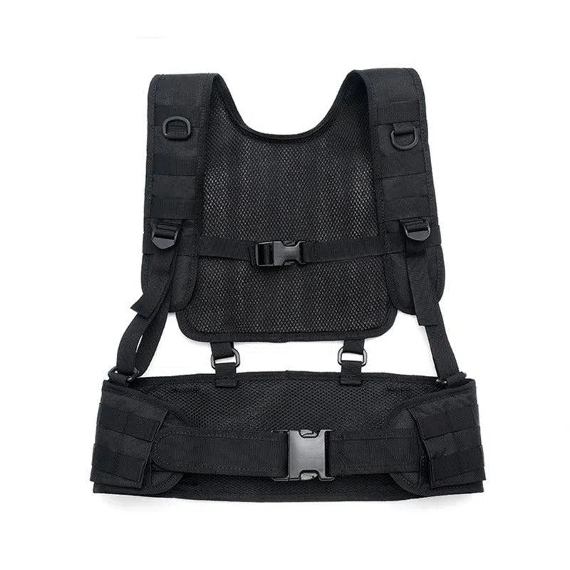 Multi-fonctional Outdoor Tactical Belt Vest Set Hunting Apparel-tactical gears-Biu Blaster-Uenel