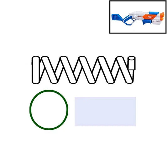 NERF N-Series Strikeback Blaster Spring Upgrade Mod-m416gelblaster-m416gelblaster