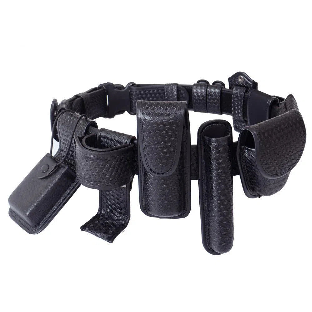 Security Rig Belt 10-in-1 Police Security Utility Duty Belt Rig with Pouches – m416gelblaster