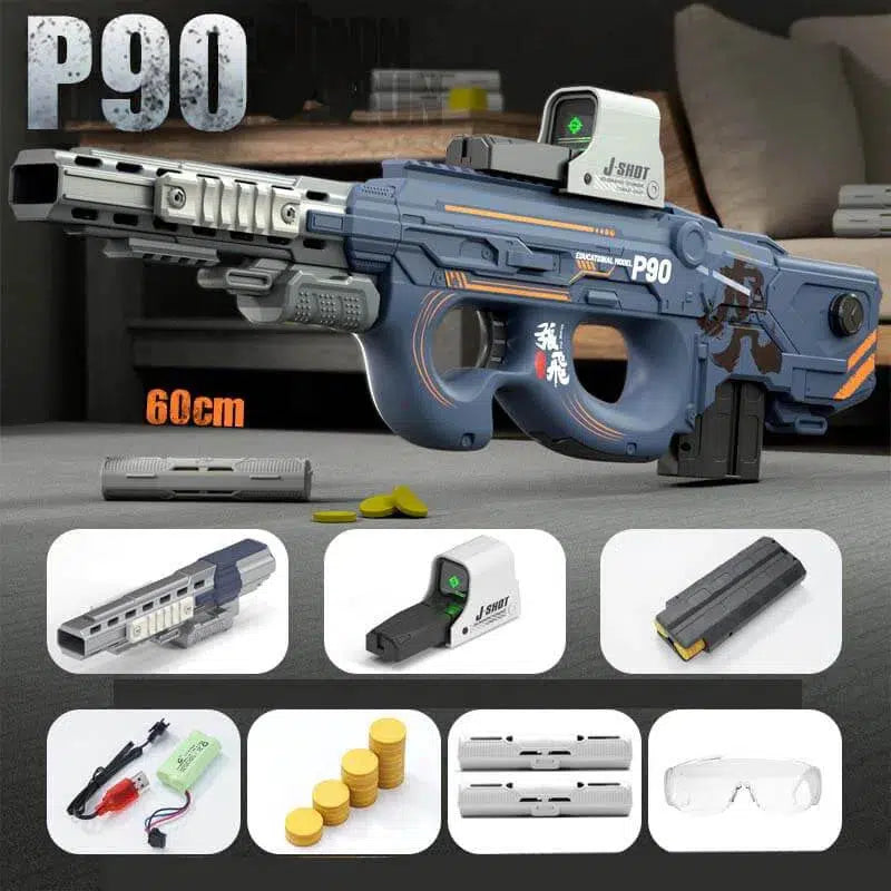 Automatic Electric FN P90 High Speed Foam Disc Gun – m416gelblaster