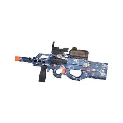 Large P90 Electric Hopper Fed Orbeez Toy Gun with Universe Skin Large P90 Electric Hopper Fed Orbeez Toy Gun with Universe Skin