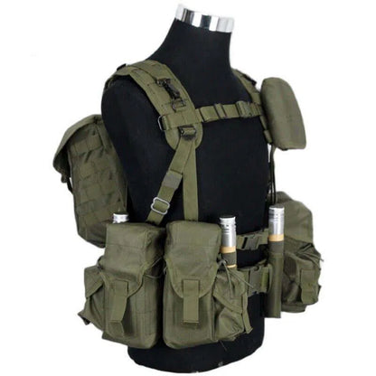 Russian Type Rig Russian Army Style Tactical AK Vest Chest Rig Replica – m416gelblaster
