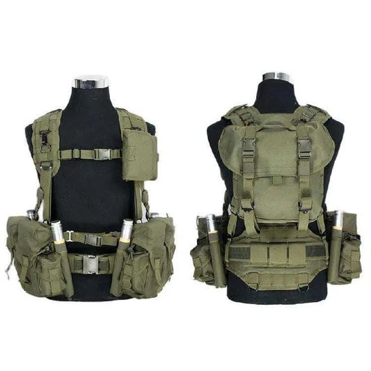 Russian Army Style Tactical AK Vest Chest Rig Replica-tactical gears-Biu Blaster-Uenel