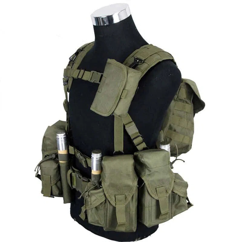 Russian Army Style Tactical AK Vest Chest Rig Replica-tactical gears-Biu Blaster-Uenel