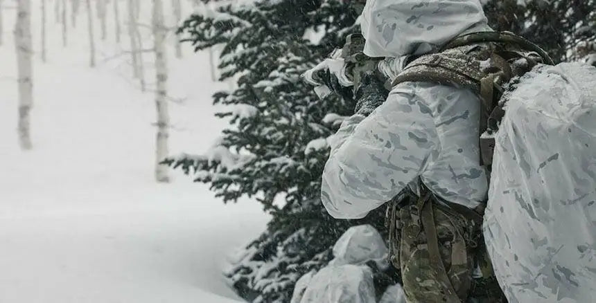 Russian Army Alpine White Lightweight Winter Camouflage Suit
