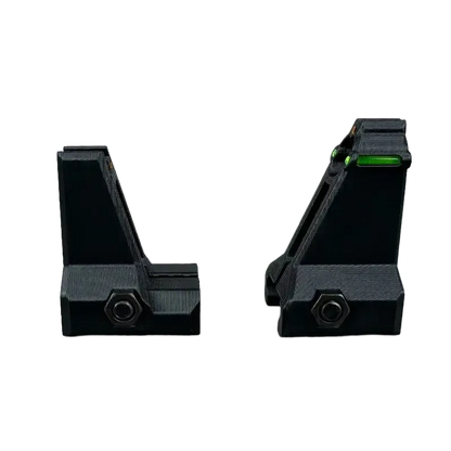 Sembylon Valkyrie Font & Rear 3D Print Fiber Sights-m416gelblaster-m416gelblaster