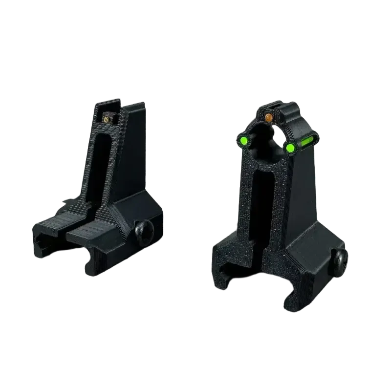 Sembylon Valkyrie Font & Rear 3D Print Fiber Sights-m416gelblaster-m416gelblaster