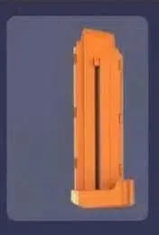 Quick Disassembly KongLie T21 V2 Foam Blaster Toy-m416gelblaster-orange mag-m416gelblaster