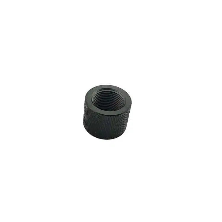 14mm CCW Metal Thread Protector Cap Black/Orange Color – m416gelblaster