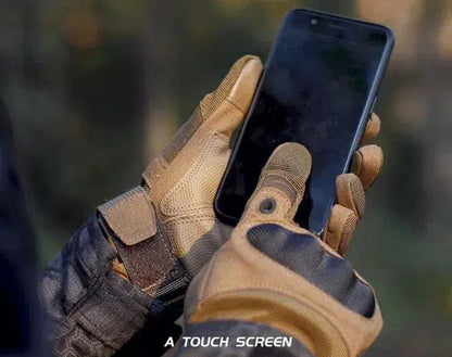 B8 Touch Screen Anti-Skid Hard Knuckle Full Finger Tactical Gloves-clothing-Biu Blaster-Biu Blaster