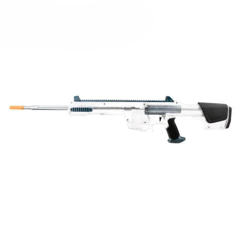 Worker Kunlun Bolt Action Nerf Sniper Blaster-m416gelblaster-clear gray-m416gelblaster