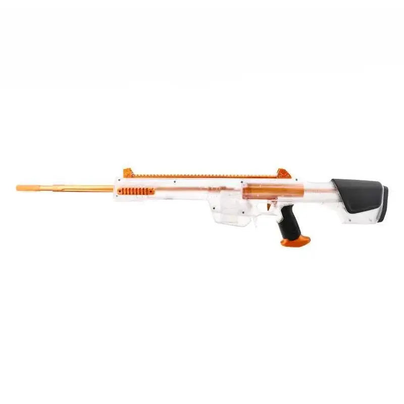 Worker Kunlun Bolt Action Nerf Sniper Blaster-m416gelblaster-clear orange-m416gelblaster