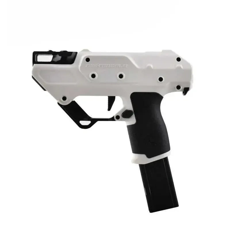 Worker Nightingale Flywheel Foam Dart Blaster Semi Automatic-foam blaster-m416gelblaster-white-m416gelblaster