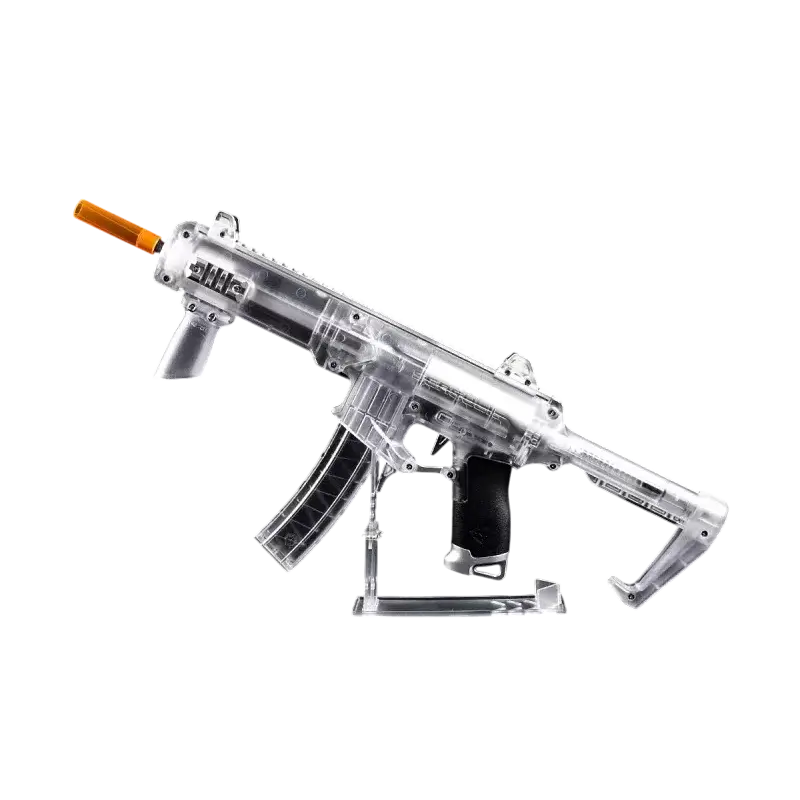 Worker Seagull CQB Foam Dart Blaster-m416gelblaster-clear silver-m416gelblaster