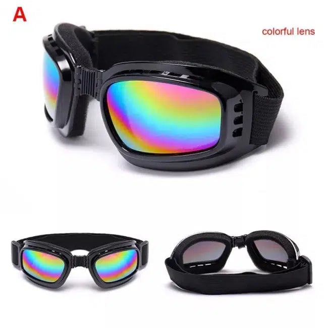 Tactical Motorcycle Ski Goggles Dustproof Windproof UV Protection-玩具/游戏-Biu Blaster-colorful-Biu Blaster
