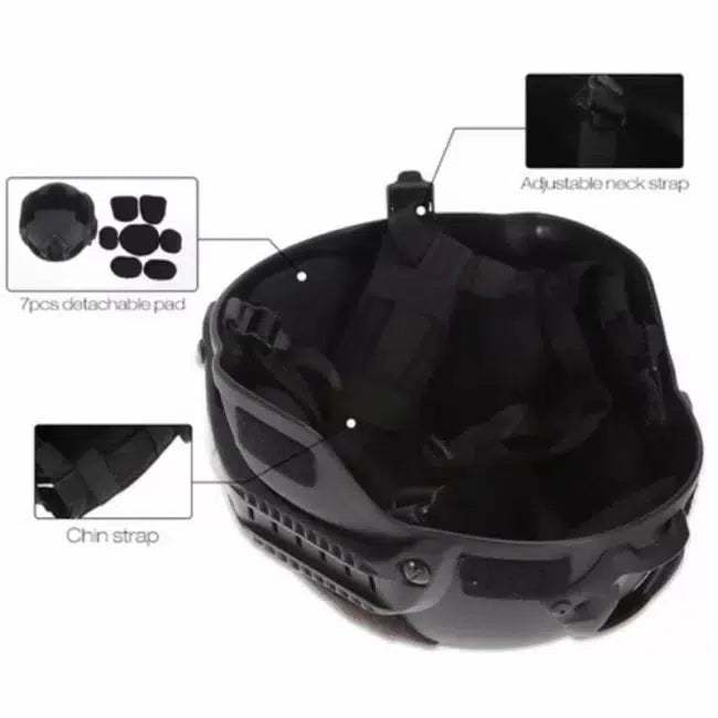 Camo MICH2000 Head Protective ABS Tactical Helmet-玩具/游戏-Biu Blaster-Biu Blaster