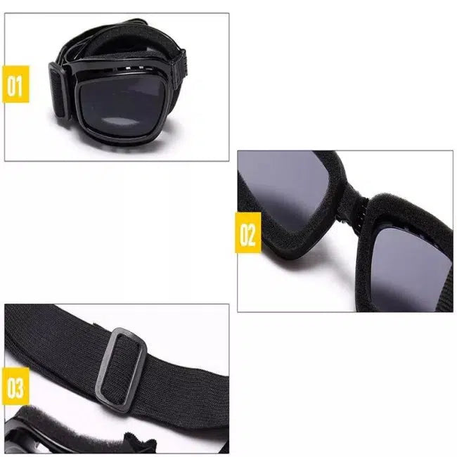 Tactical Motorcycle Ski Goggles Dustproof Windproof UV Protection-玩具/游戏-Biu Blaster-Biu Blaster