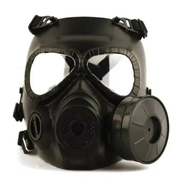 M04 Tactical Protective Toxic Gas Safety Mask with Adjustable Strap-玩具/游戏-Biu Blaster-black-Biu Blaster