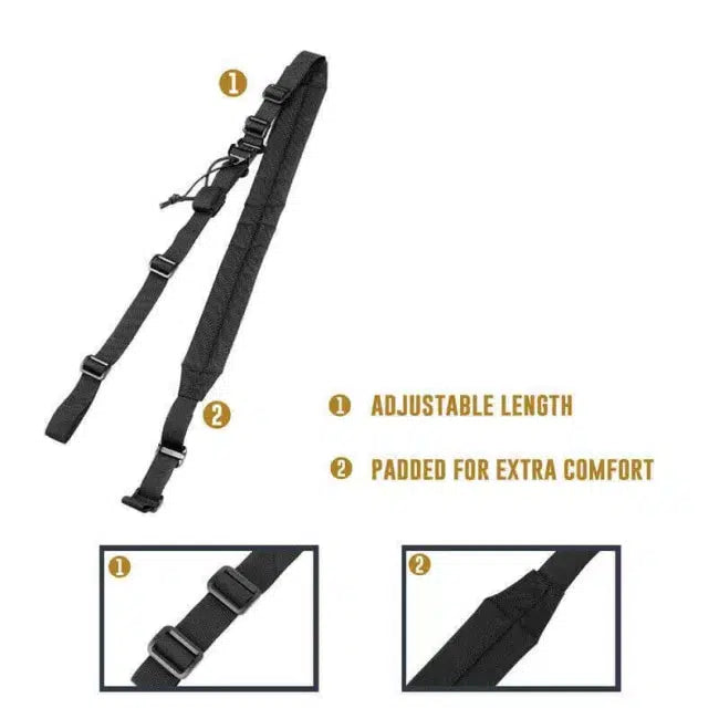 VTAC MK2 Wide Padded Sling – m416gelblaster VTAC MK2 Wide Padded Sling – m416gelblaster